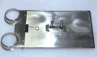 Scorekarten-Halter, mit Zustecken-Füße, für Bohrungsabstand von 2 cm